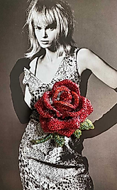 Kraliçe Gül Özel Tasarım Broş