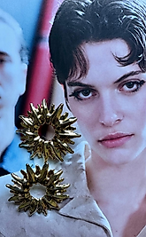 Güneş Tacı Özel Tasarım Küpe