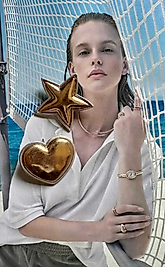 Aşkın Yıldızı Özel Tasarım Küpe