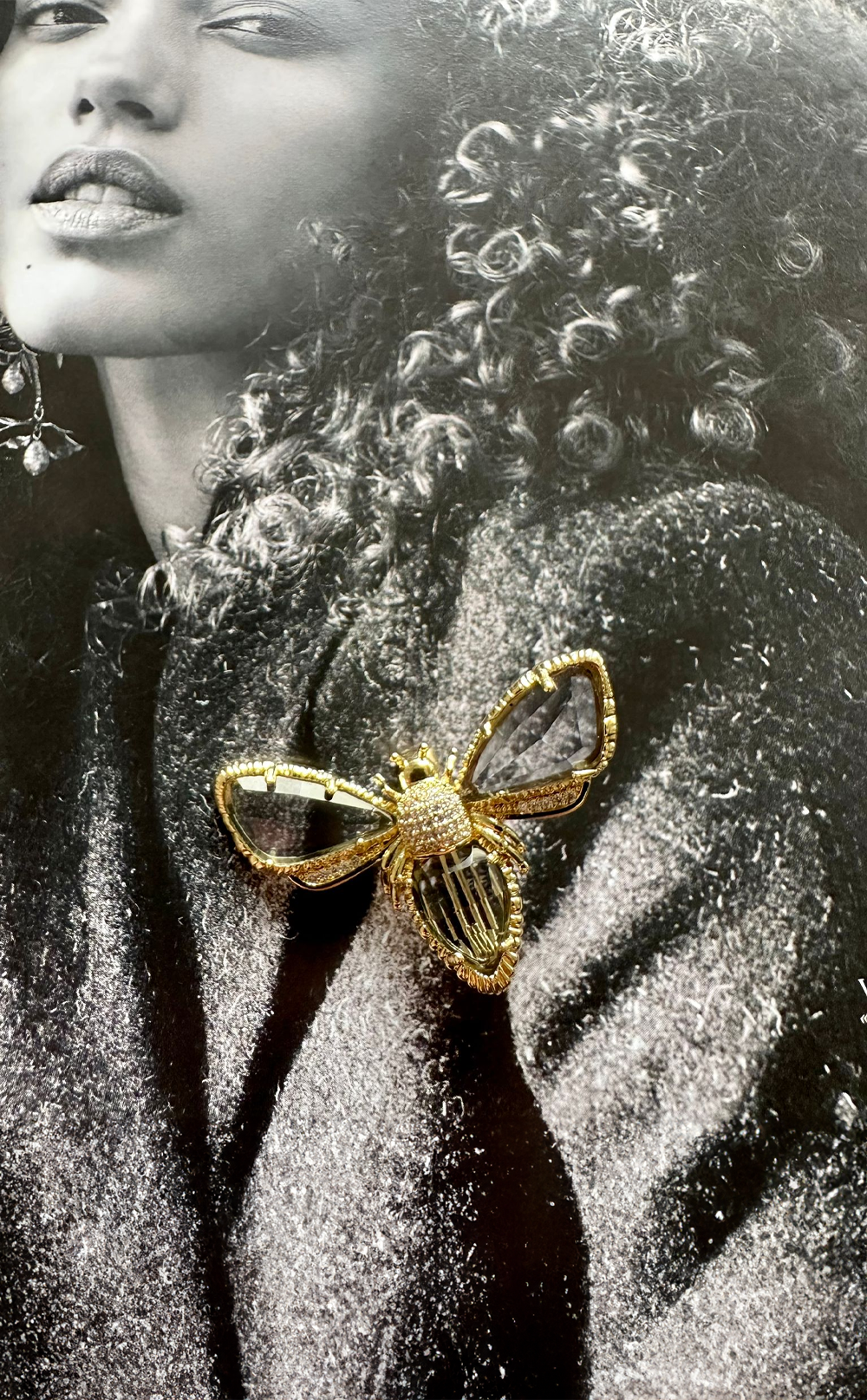 Bal Kraliçesi Özel Tasarım Broş