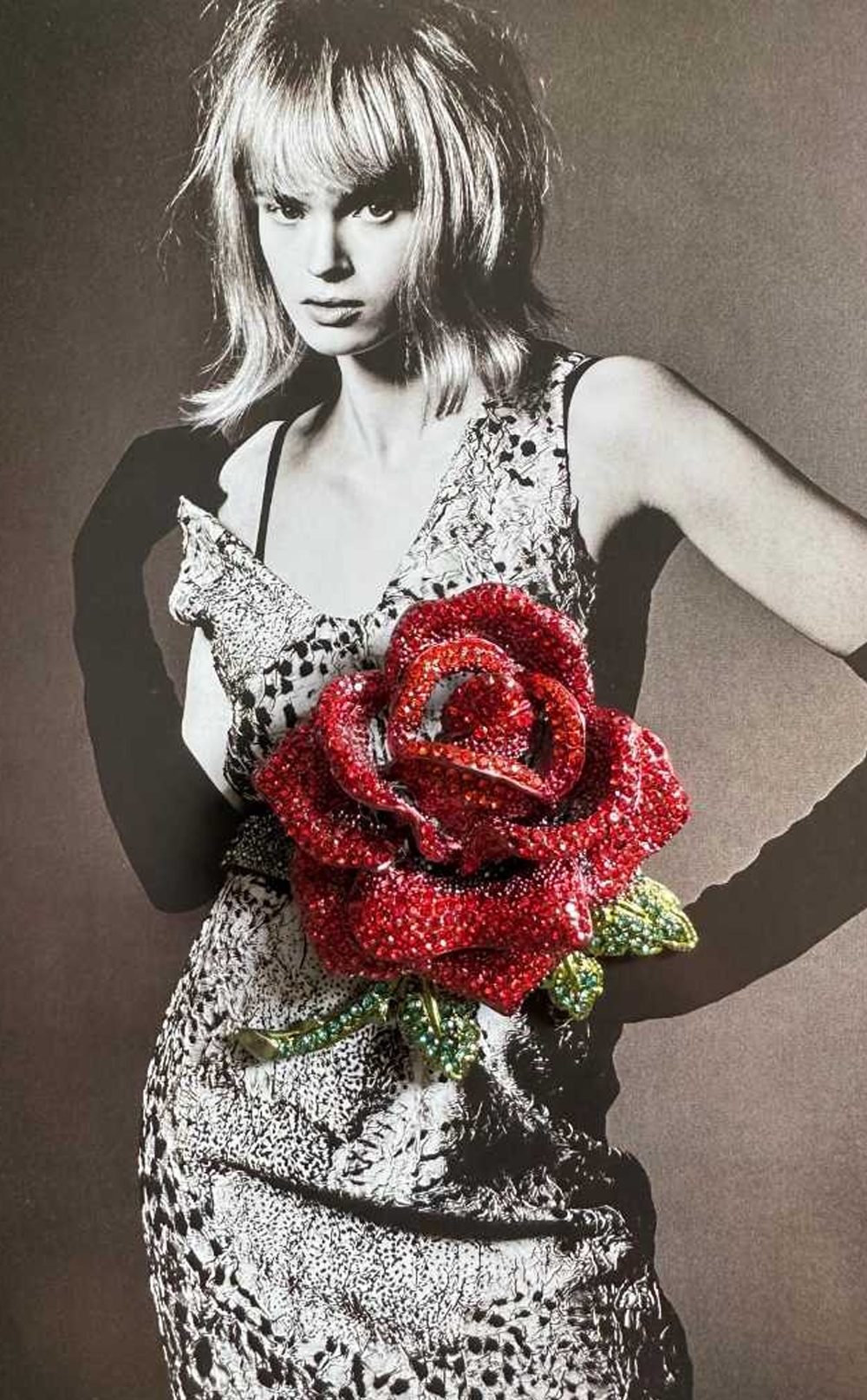 Kraliçe Gül Özel Tasarım Broş