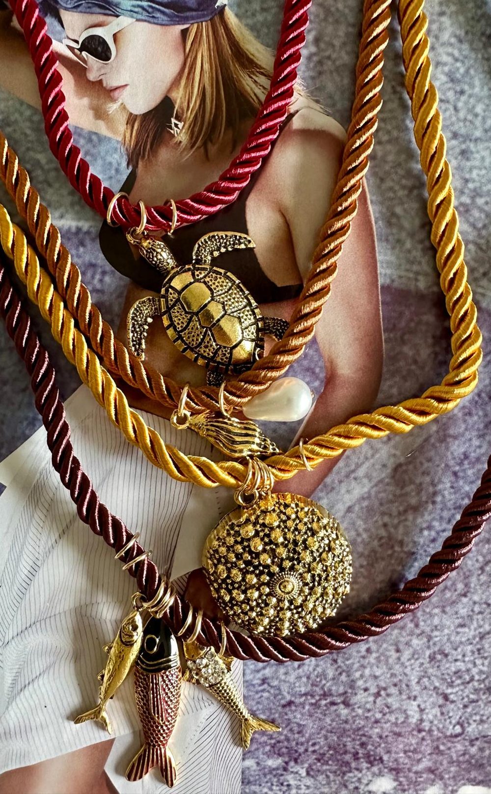 Marin İp Özel Tasarım Kolye